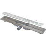Водоотводящий желоб ALCAPLAST APZ111-750 АНТИВАНДАЛ с решеткой, низкий